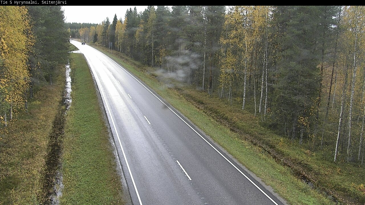 Kelikamerat Kuva Tie 5 Hyrynsalmi, Seitenjärvi, Hyrynsalmi, Kainuu