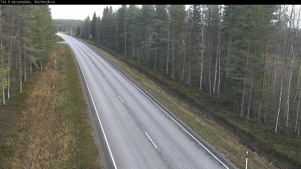 Kelikamerat Kuva Tie 5 Hyrynsalmi, Seitenjärvi, Hyrynsalmi, Kainuu