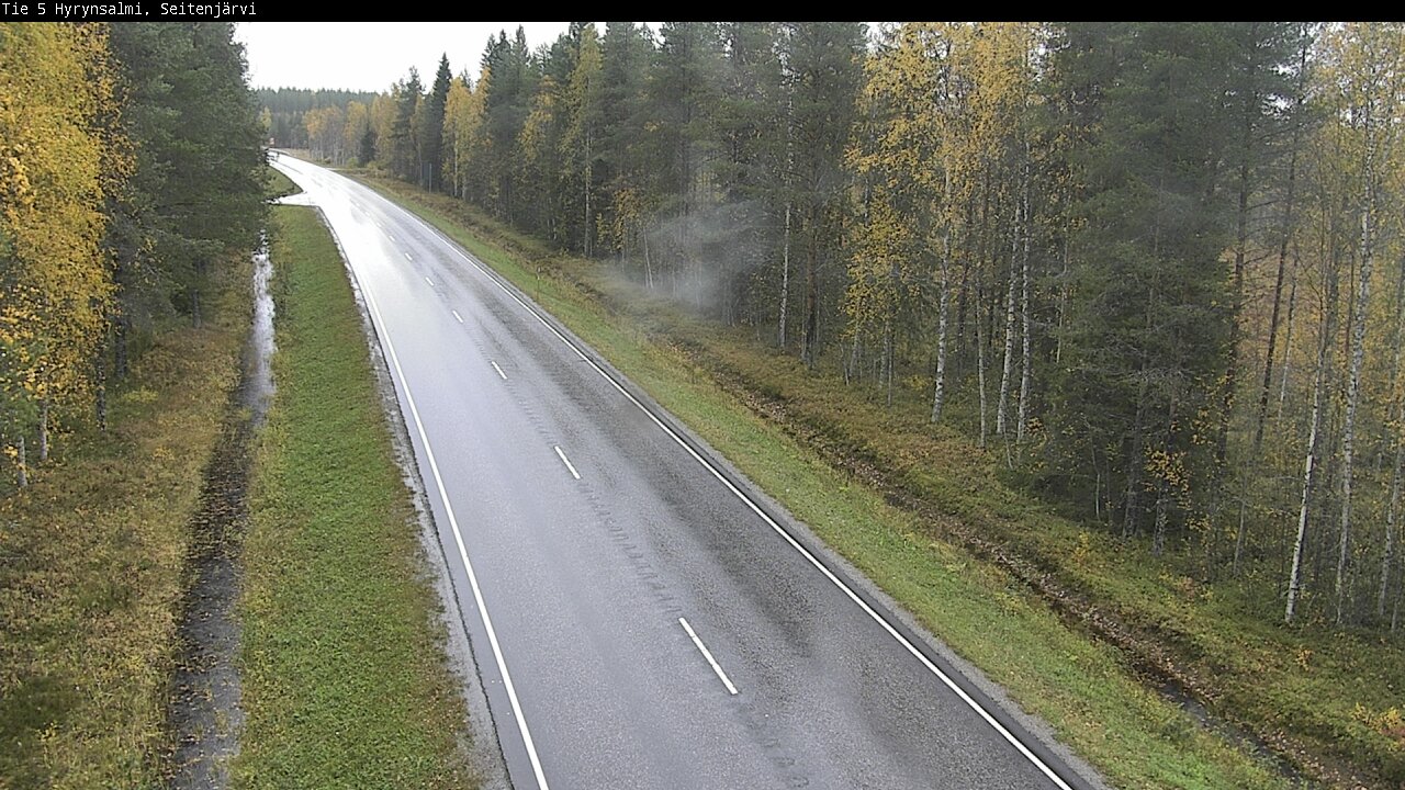 Kelikamerat Kuva Tie 5 Hyrynsalmi, Seitenjärvi, Hyrynsalmi, Kainuu