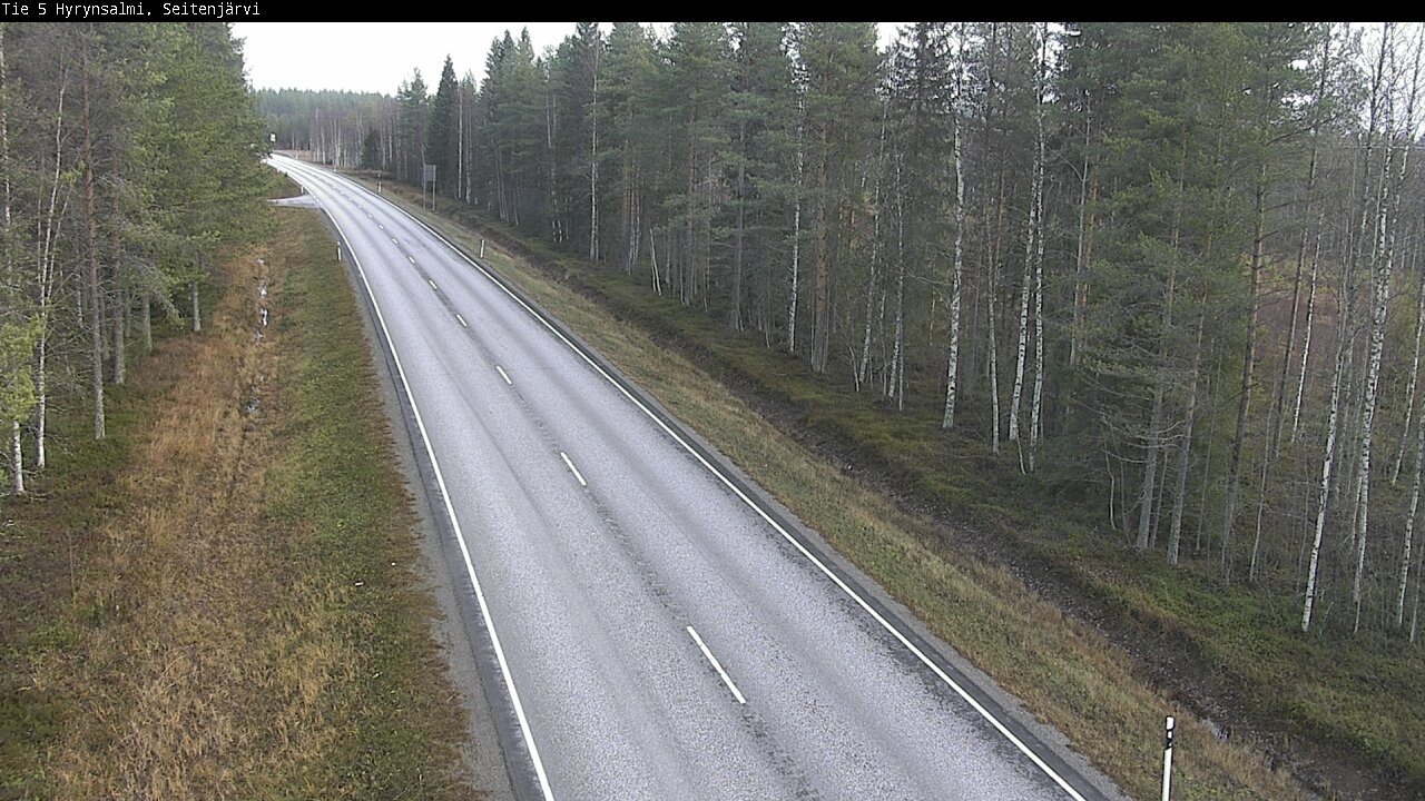 Kelikamerat Kuva Tie 5 Hyrynsalmi, Seitenjärvi, Hyrynsalmi, Kainuu