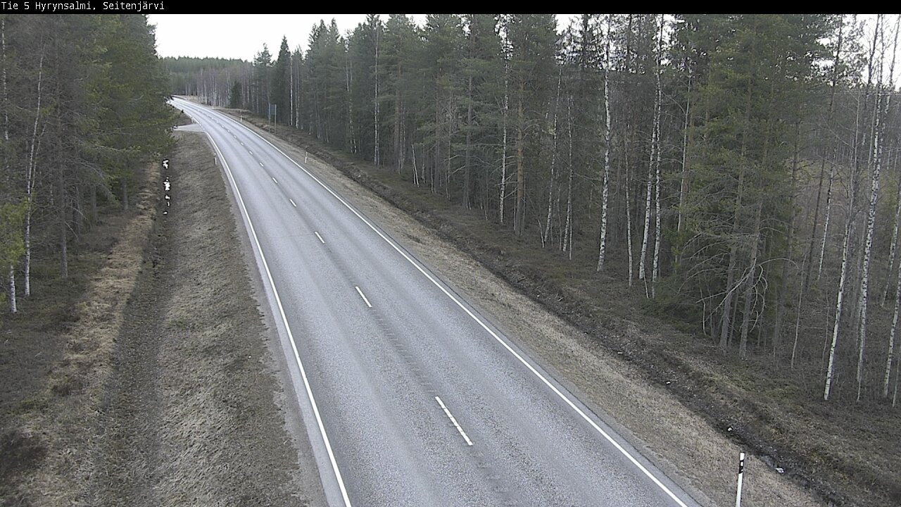 Kelikamerat Kuva Tie 5 Hyrynsalmi, Seitenjärvi, Hyrynsalmi, Kainuu