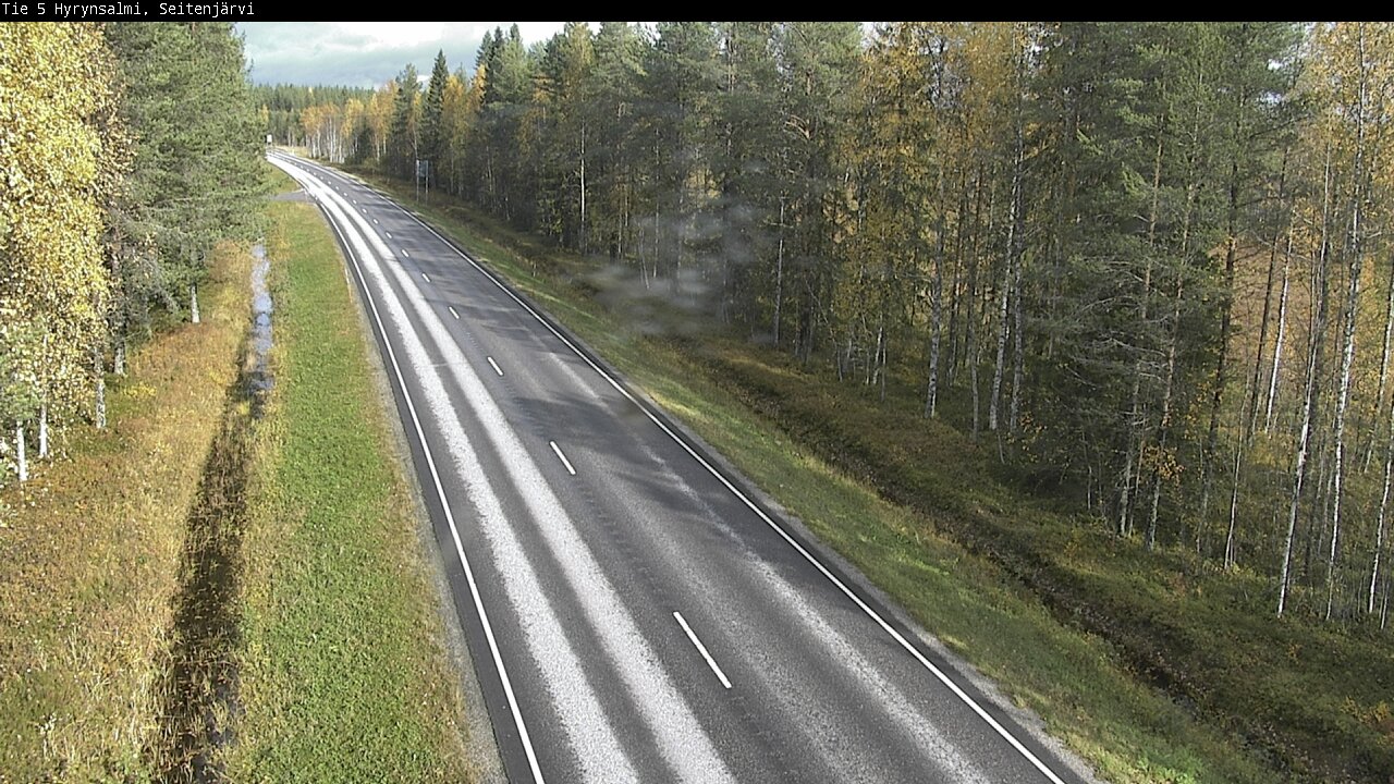 Kelikamerat Kuva Tie 5 Hyrynsalmi, Seitenjärvi, Hyrynsalmi, Kainuu