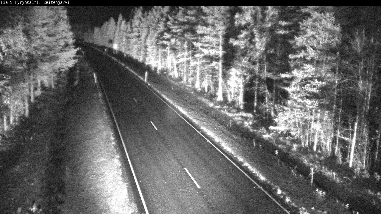 Kelikamerat Kuva Tie 5 Hyrynsalmi, Seitenjärvi, Hyrynsalmi, Kainuu