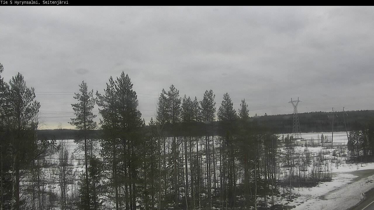 Kelikamerat Kuva Tie 5 Hyrynsalmi, Seitenjärvi, Hyrynsalmi, Kainuu