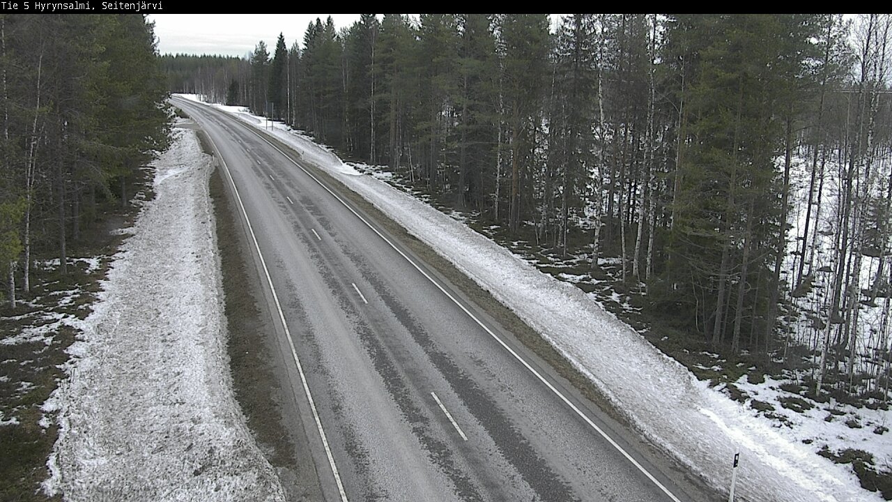 Kelikamerat Kuva Tie 5 Hyrynsalmi, Seitenjärvi, Hyrynsalmi, Kainuu