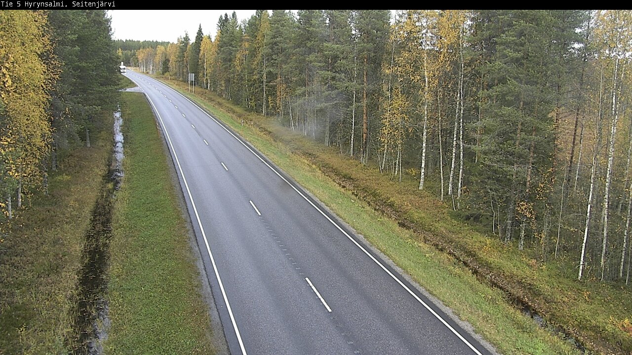 Kelikamerat Kuva Tie 5 Hyrynsalmi, Seitenjärvi, Hyrynsalmi, Kainuu