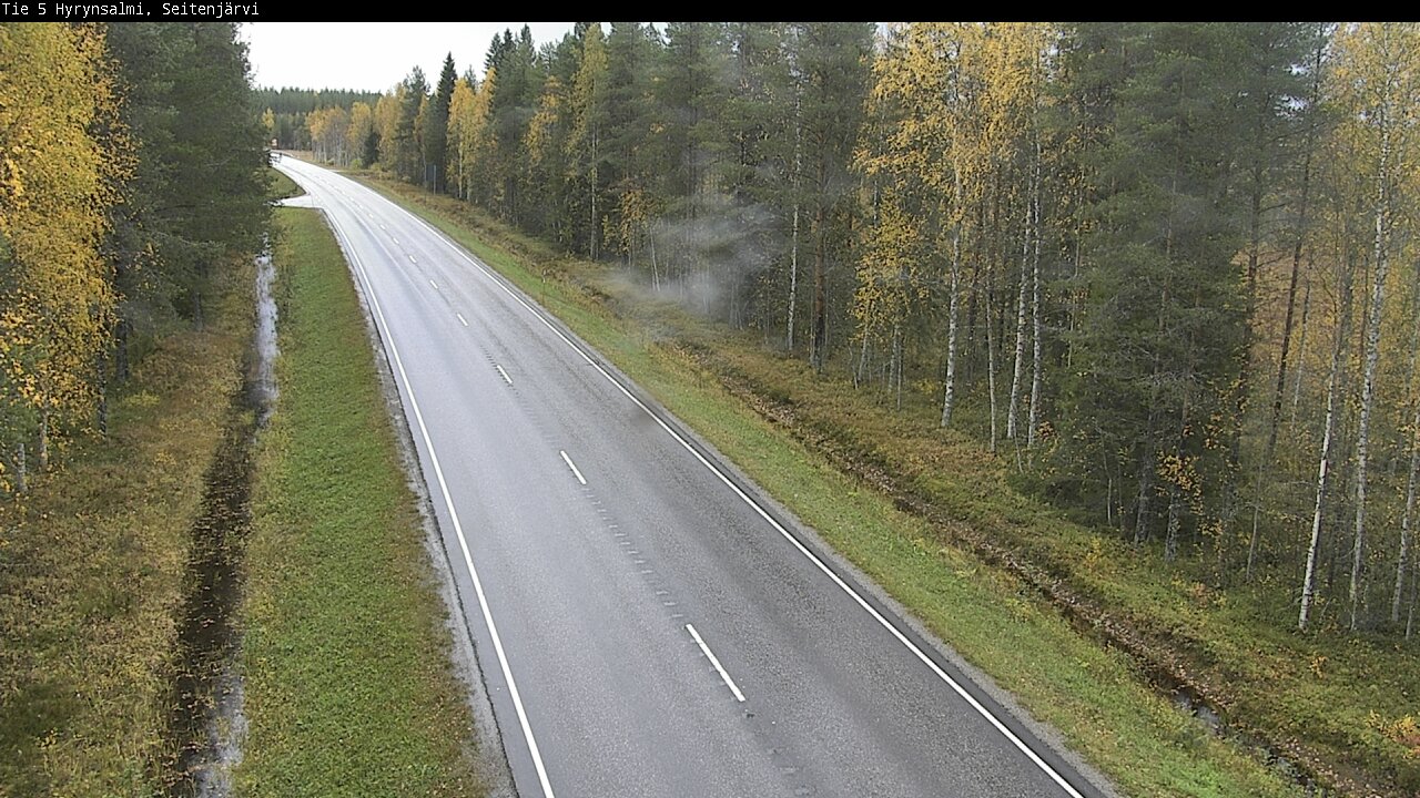 Kelikamerat Kuva Tie 5 Hyrynsalmi, Seitenjärvi, Hyrynsalmi, Kainuu