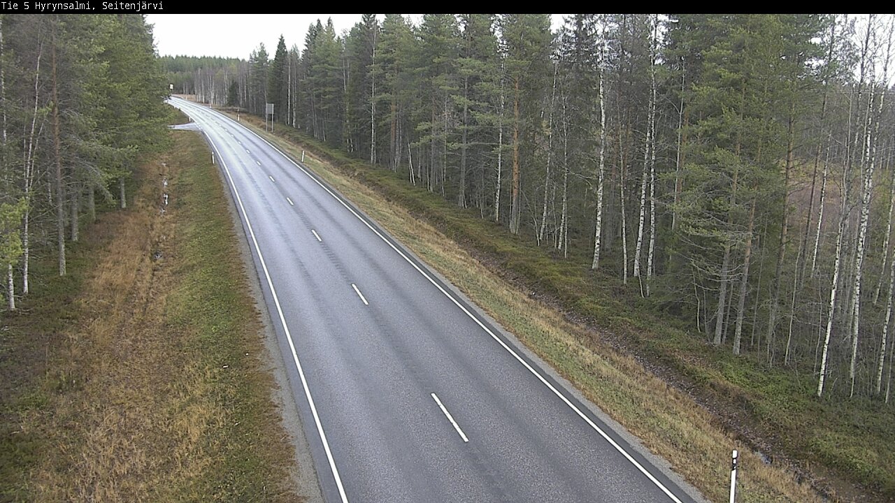 Kelikamerat Kuva Tie 5 Hyrynsalmi, Seitenjärvi, Hyrynsalmi, Kainuu