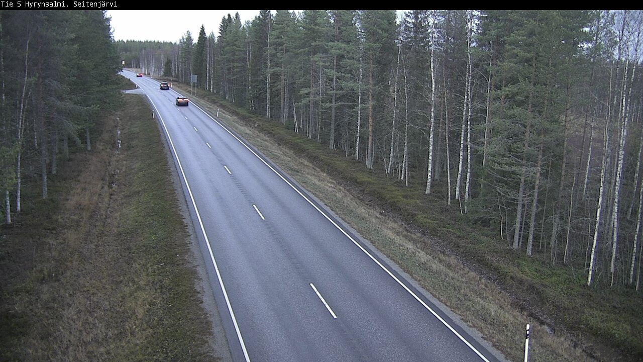 Kelikamerat Kuva Tie 5 Hyrynsalmi, Seitenjärvi, Hyrynsalmi, Kainuu