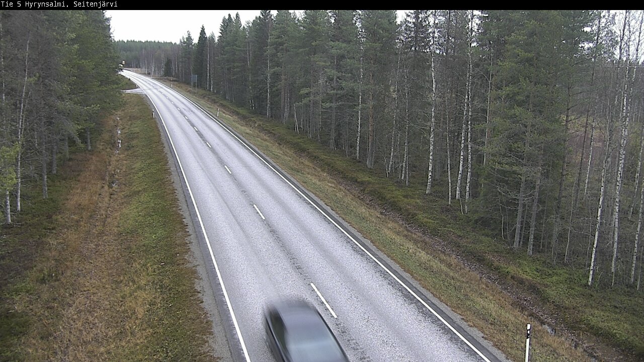 Kelikamerat Kuva Tie 5 Hyrynsalmi, Seitenjärvi, Hyrynsalmi, Kainuu