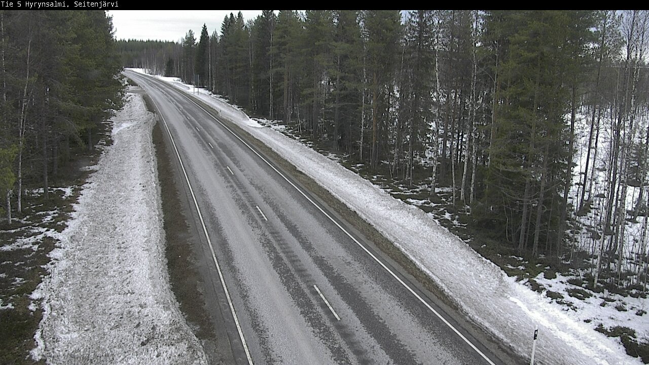 Kelikamerat Kuva Tie 5 Hyrynsalmi, Seitenjärvi, Hyrynsalmi, Kainuu