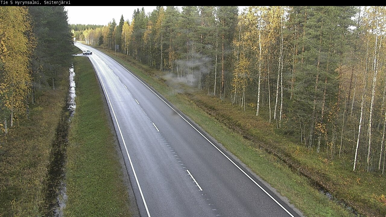Kelikamerat Kuva Tie 5 Hyrynsalmi, Seitenjärvi, Hyrynsalmi, Kainuu