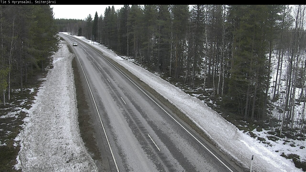 Kelikamerat Kuva Tie 5 Hyrynsalmi, Seitenjärvi, Hyrynsalmi, Kainuu