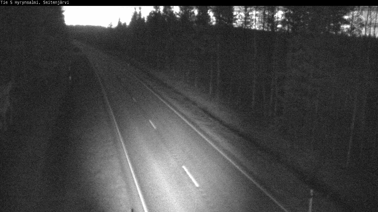 Kelikamerat Kuva Tie 5 Hyrynsalmi, Seitenjärvi, Hyrynsalmi, Kainuu