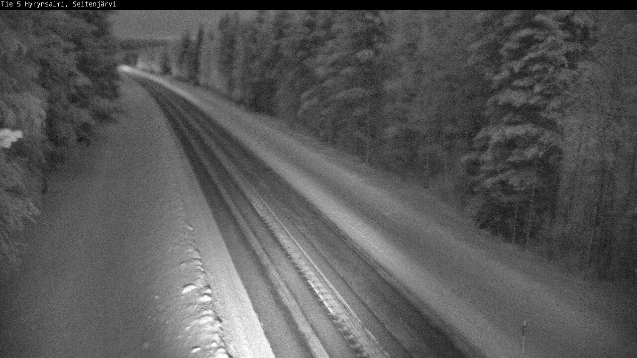 Kelikamerat Kuva Tie 5 Hyrynsalmi, Seitenjärvi, Hyrynsalmi, Kainuu