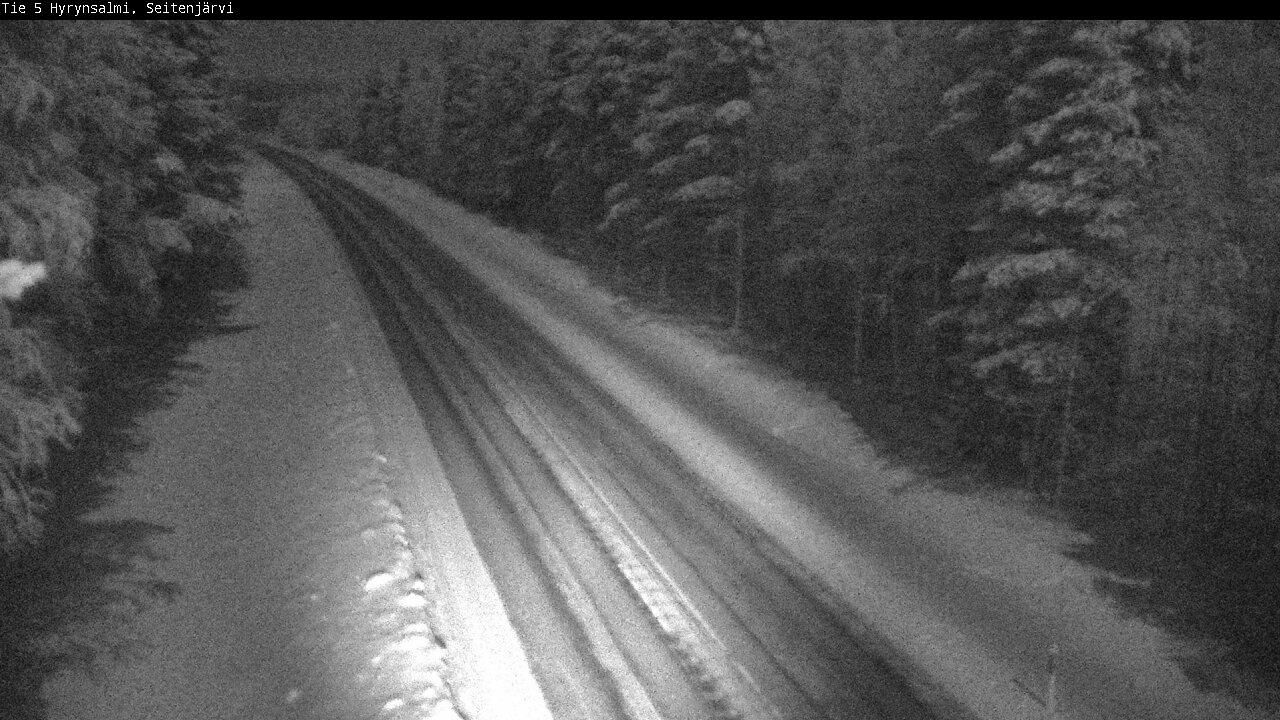 Kelikamerat Kuva Tie 5 Hyrynsalmi, Seitenjärvi, Hyrynsalmi, Kainuu