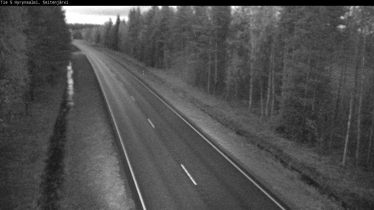 Kelikamerat Kuva Tie 5 Hyrynsalmi, Seitenjärvi, Hyrynsalmi, Kainuu