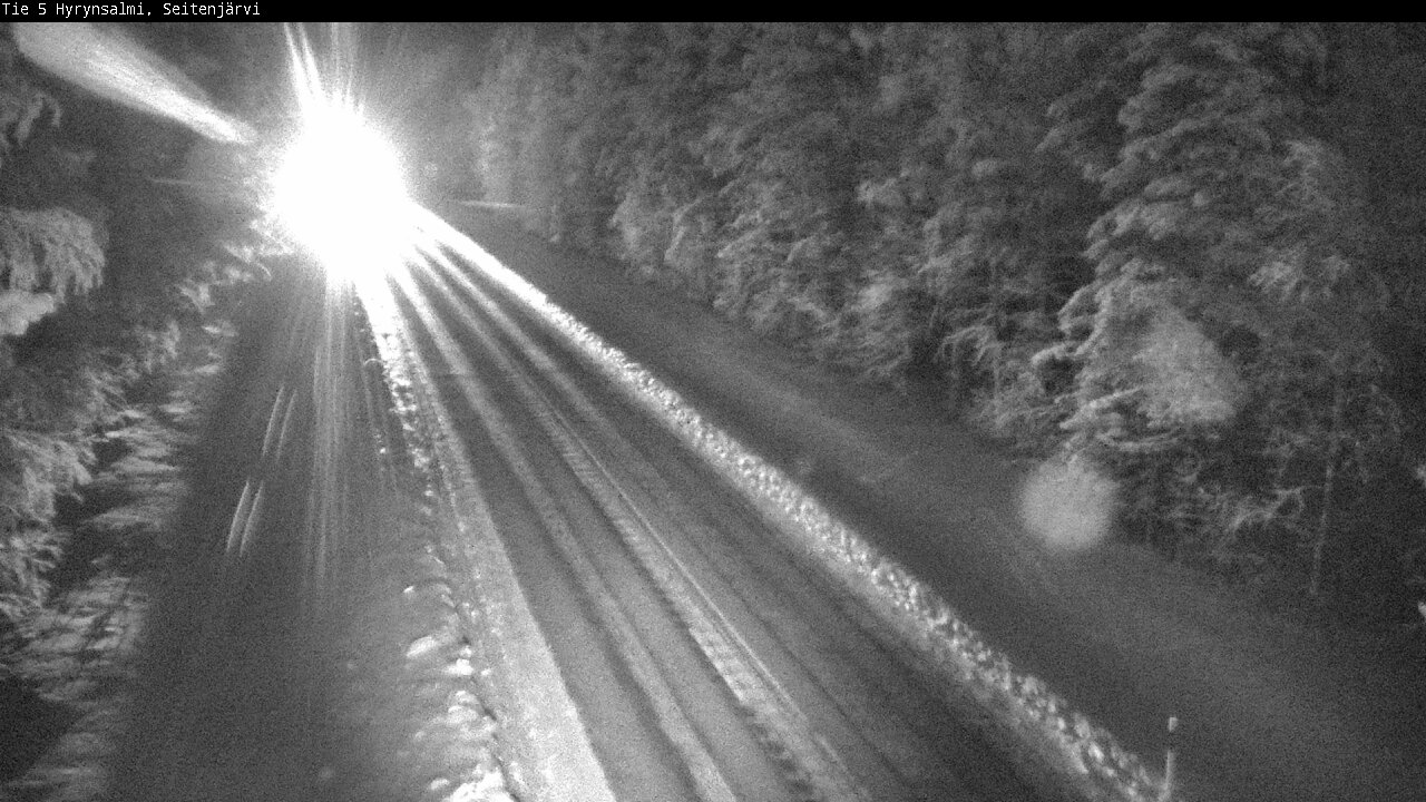 Kelikamerat Kuva Tie 5 Hyrynsalmi, Seitenjärvi, Hyrynsalmi, Kainuu