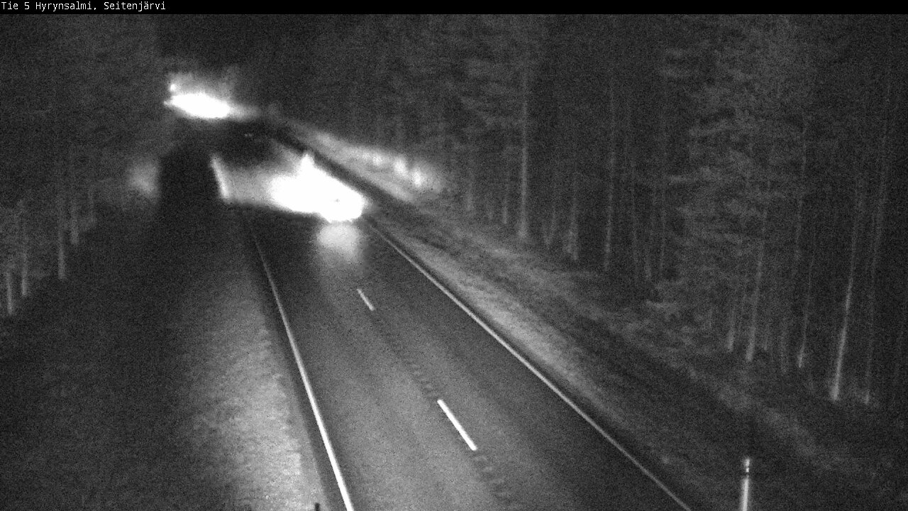 Kelikamerat Kuva Tie 5 Hyrynsalmi, Seitenjärvi, Hyrynsalmi, Kainuu