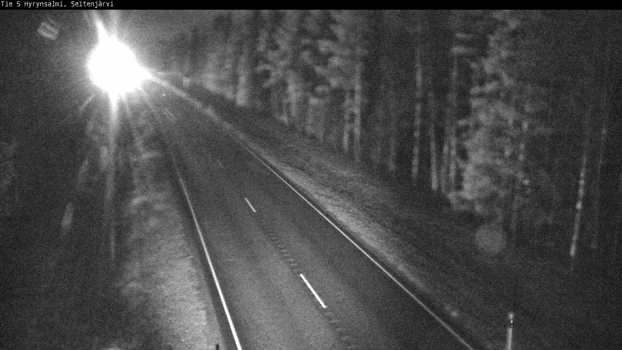 Kelikamerat Kuva Tie 5 Hyrynsalmi, Seitenjärvi, Hyrynsalmi, Kainuu