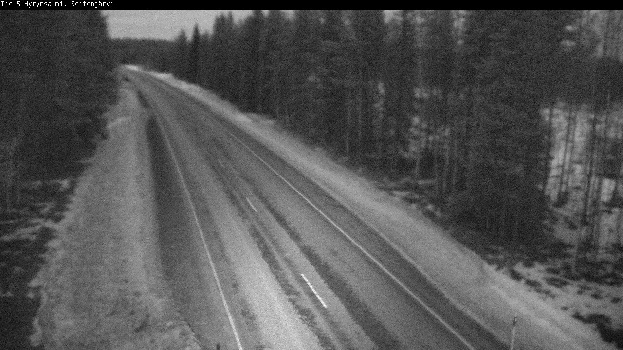 Kelikamerat Kuva Tie 5 Hyrynsalmi, Seitenjärvi, Hyrynsalmi, Kainuu