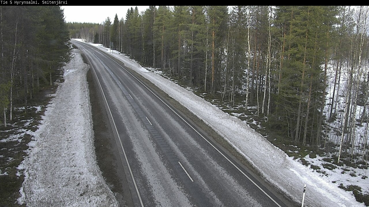 Kelikamerat Kuva Tie 5 Hyrynsalmi, Seitenjärvi, Hyrynsalmi, Kainuu