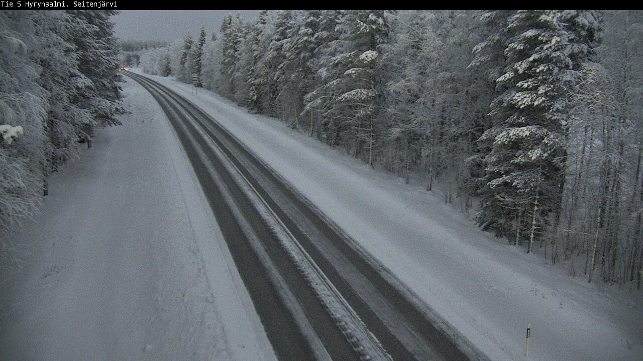Kelikamerat Kuva Tie 5 Hyrynsalmi, Seitenjärvi, Hyrynsalmi, Kainuu