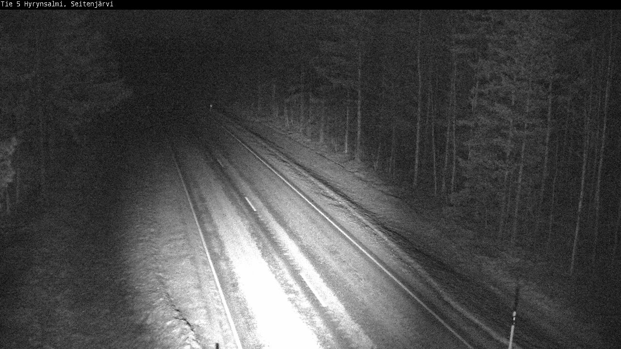 Kelikamerat Kuva Tie 5 Hyrynsalmi, Seitenjärvi, Hyrynsalmi, Kainuu