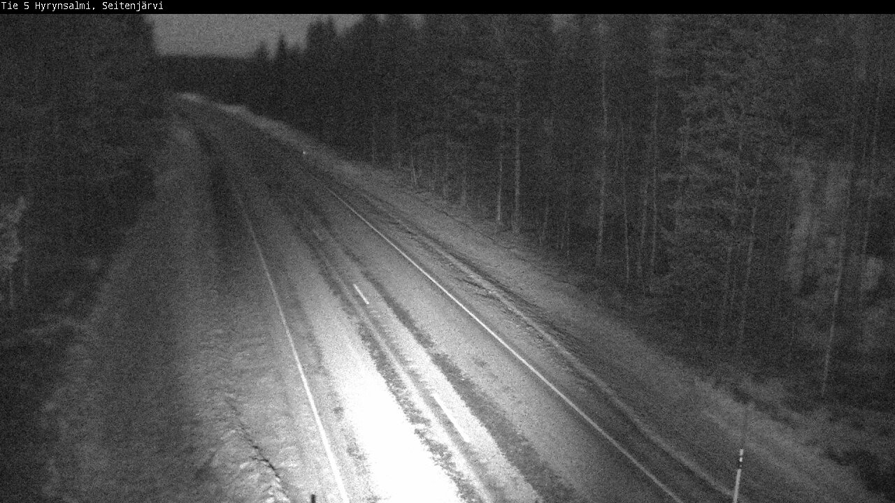 Kelikamerat Kuva Tie 5 Hyrynsalmi, Seitenjärvi, Hyrynsalmi, Kainuu