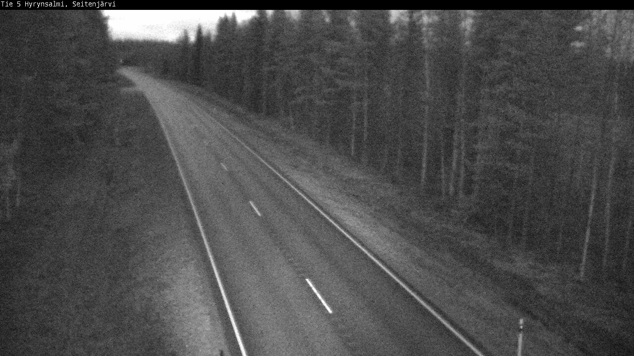 Kelikamerat Kuva Tie 5 Hyrynsalmi, Seitenjärvi, Hyrynsalmi, Kainuu