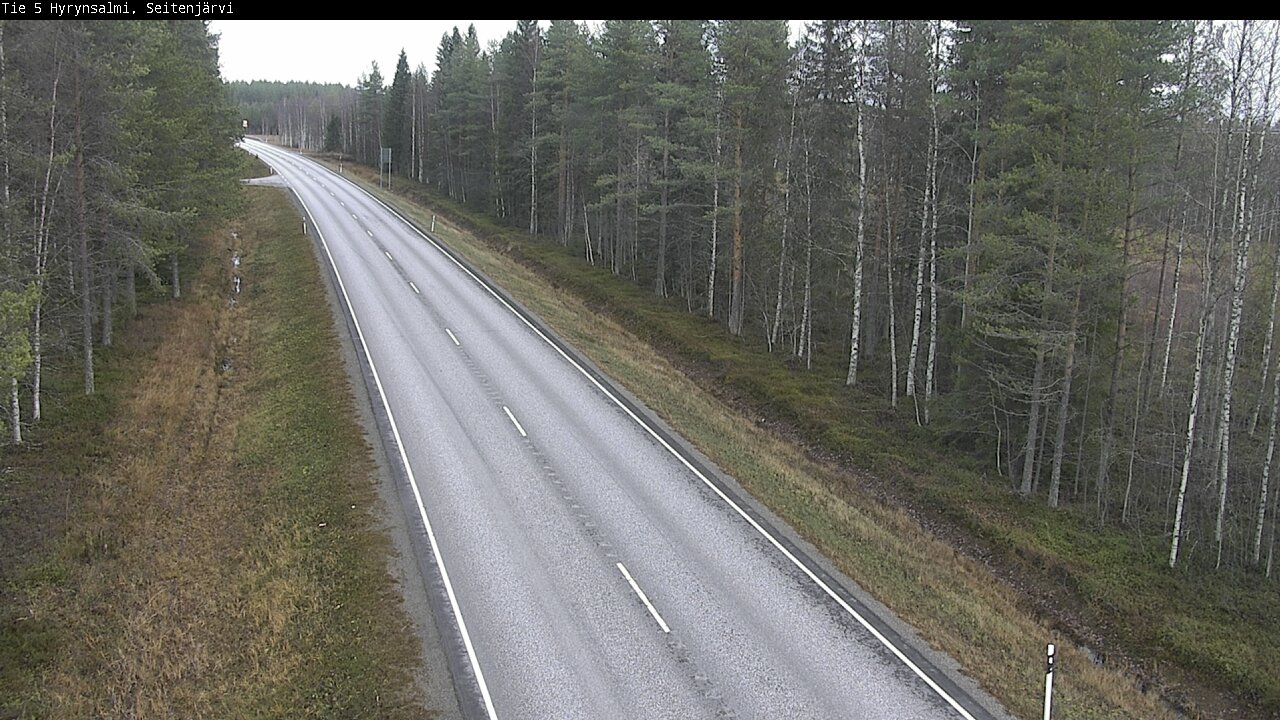 Kelikamerat Kuva Tie 5 Hyrynsalmi, Seitenjärvi, Hyrynsalmi, Kainuu