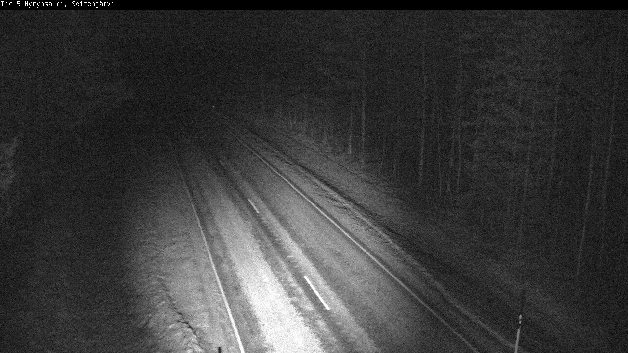 Kelikamerat Kuva Tie 5 Hyrynsalmi, Seitenjärvi, Hyrynsalmi, Kainuu