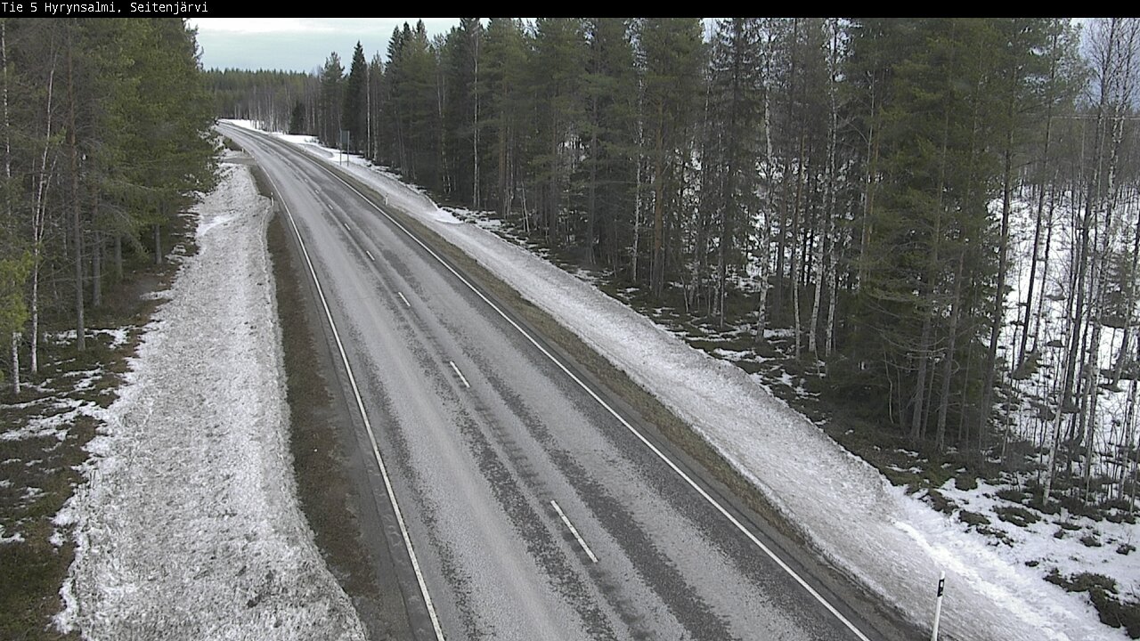 Kelikamerat Kuva Tie 5 Hyrynsalmi, Seitenjärvi, Hyrynsalmi, Kainuu