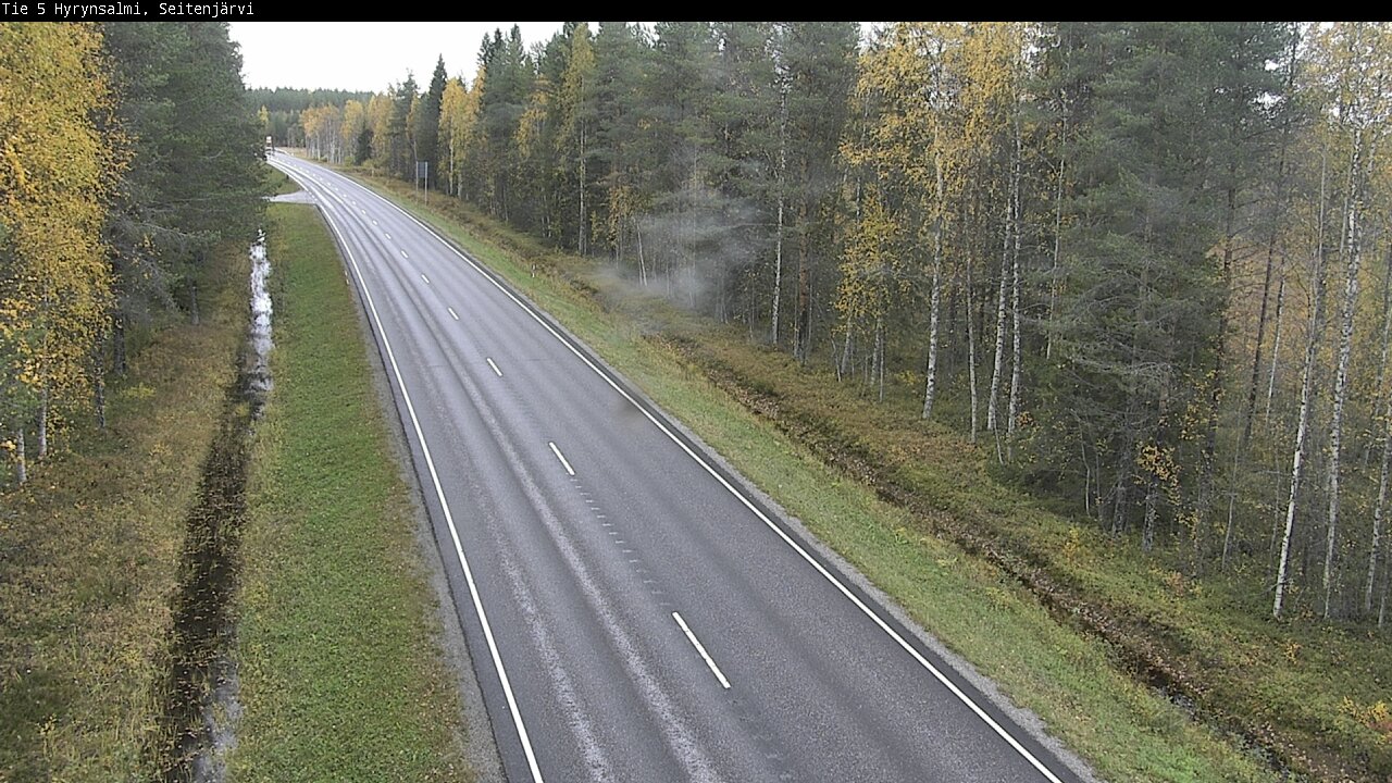 Kelikamerat Kuva Tie 5 Hyrynsalmi, Seitenjärvi, Hyrynsalmi, Kainuu