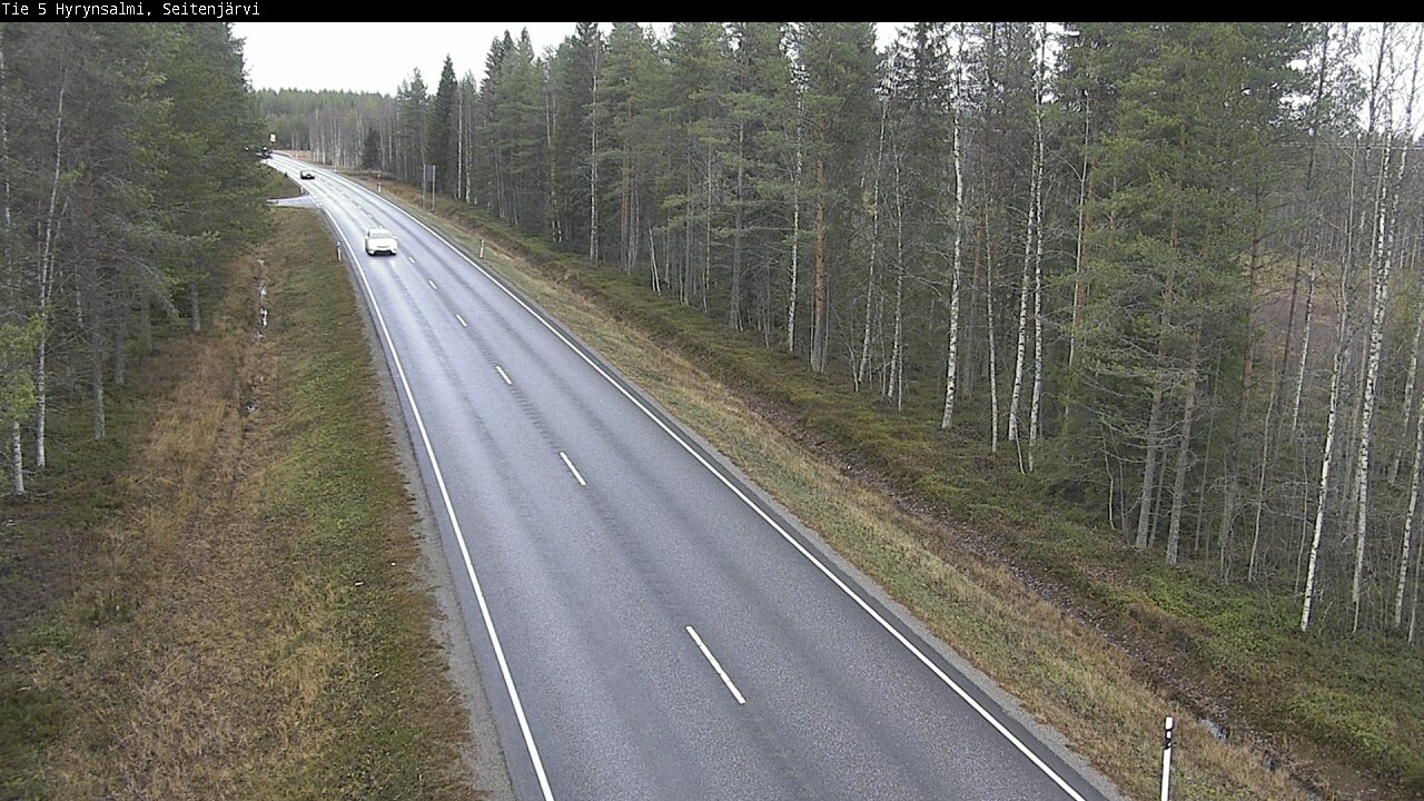 Kelikamerat Kuva Tie 5 Hyrynsalmi, Seitenjärvi, Hyrynsalmi, Kainuu