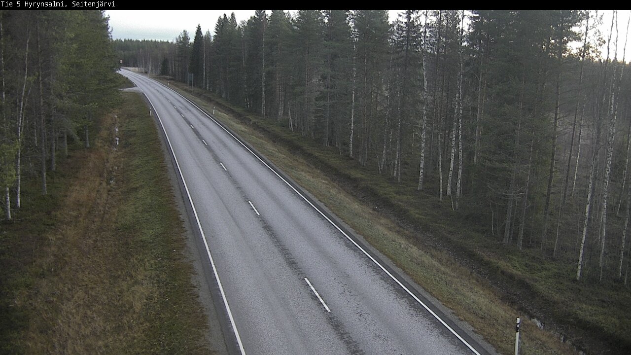 Kelikamerat Kuva Tie 5 Hyrynsalmi, Seitenjärvi, Hyrynsalmi, Kainuu