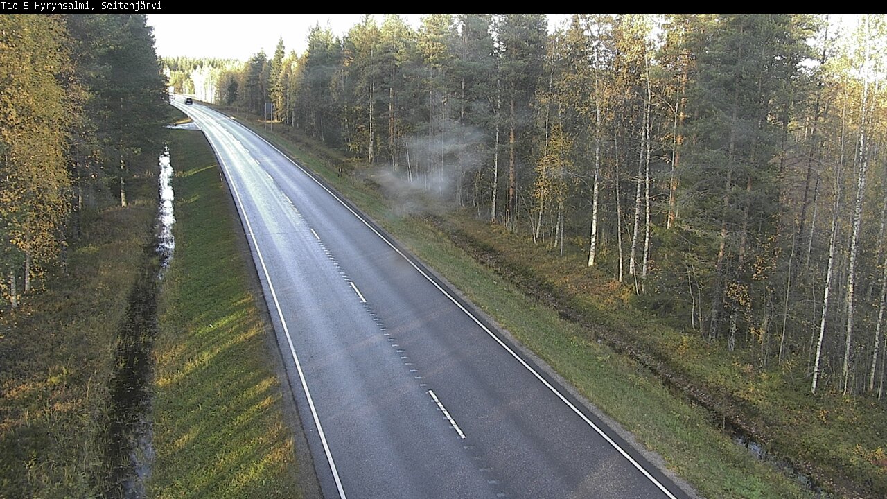 Kelikamerat Kuva Tie 5 Hyrynsalmi, Seitenjärvi, Hyrynsalmi, Kainuu