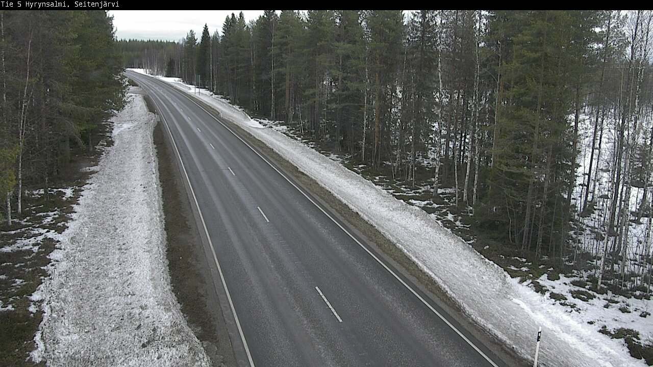 Kelikamerat Kuva Tie 5 Hyrynsalmi, Seitenjärvi, Hyrynsalmi, Kainuu