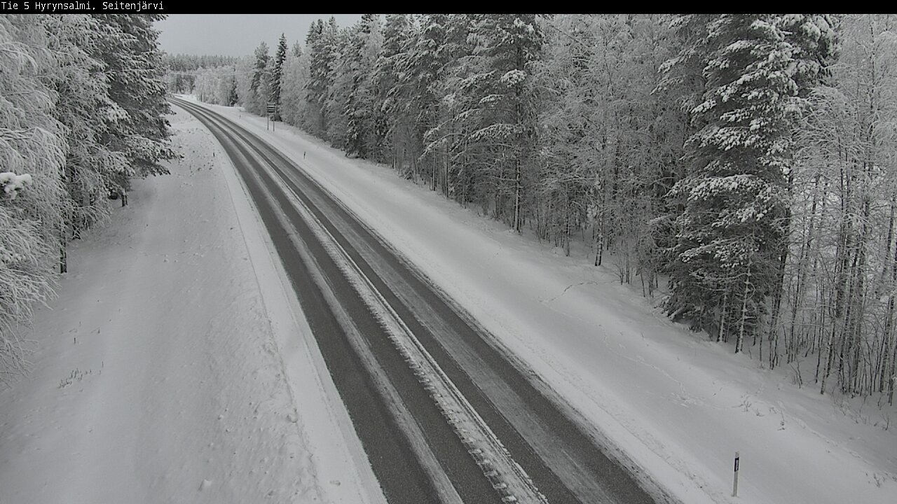 Kelikamerat Kuva Tie 5 Hyrynsalmi, Seitenjärvi, Hyrynsalmi, Kainuu