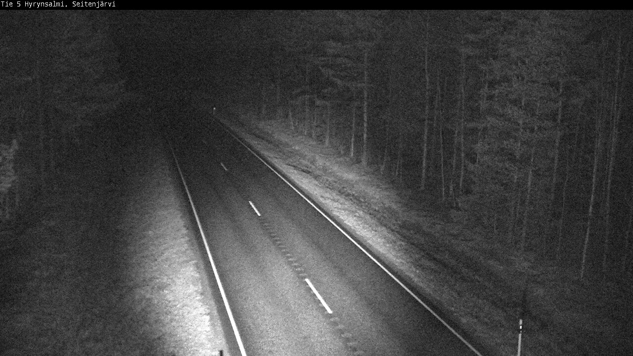 Kelikamerat Kuva Tie 5 Hyrynsalmi, Seitenjärvi, Hyrynsalmi, Kainuu