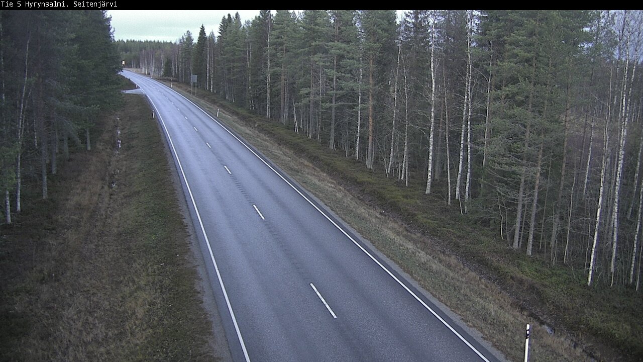 Kelikamerat Kuva Tie 5 Hyrynsalmi, Seitenjärvi, Hyrynsalmi, Kainuu