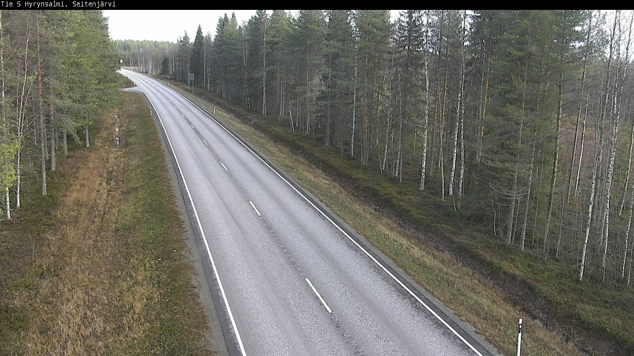 Kelikamerat Kuva Tie 5 Hyrynsalmi, Seitenjärvi, Hyrynsalmi, Kainuu