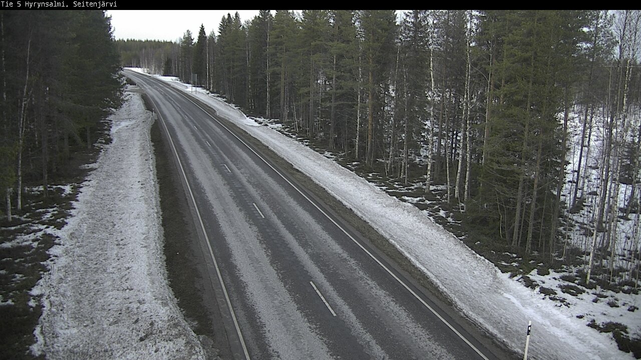 Kelikamerat Kuva Tie 5 Hyrynsalmi, Seitenjärvi, Hyrynsalmi, Kainuu