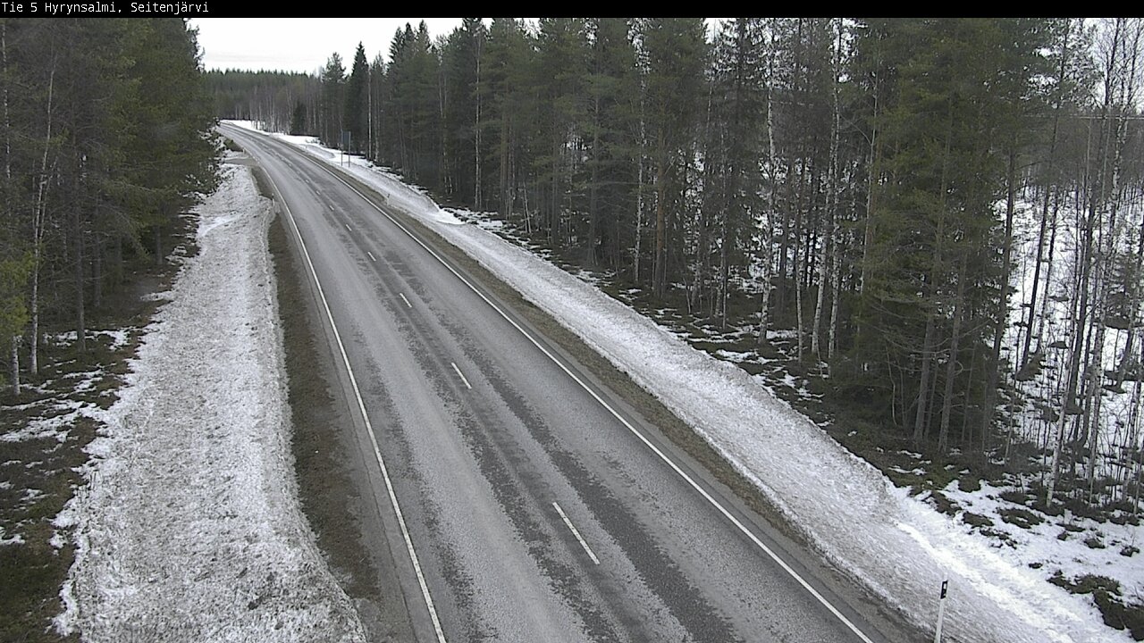 Kelikamerat Kuva Tie 5 Hyrynsalmi, Seitenjärvi, Hyrynsalmi, Kainuu