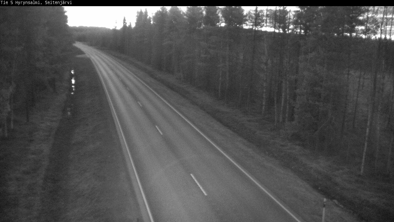 Kelikamerat Kuva Tie 5 Hyrynsalmi, Seitenjärvi, Hyrynsalmi, Kainuu