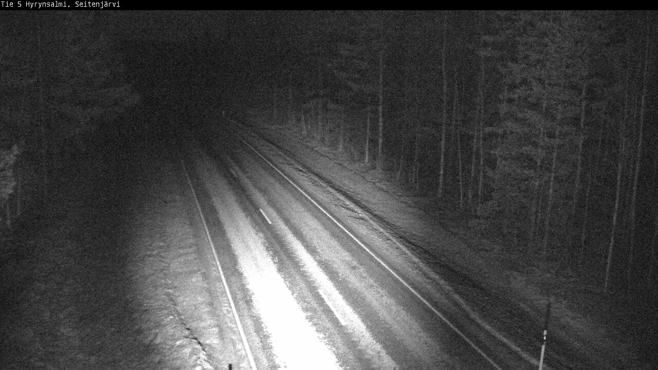 Kelikamerat Kuva Tie 5 Hyrynsalmi, Seitenjärvi, Hyrynsalmi, Kainuu