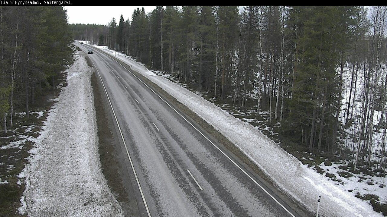 Kelikamerat Kuva Tie 5 Hyrynsalmi, Seitenjärvi, Hyrynsalmi, Kainuu