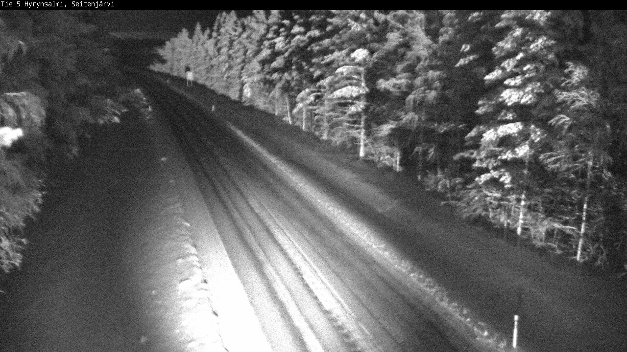 Kelikamerat Kuva Tie 5 Hyrynsalmi, Seitenjärvi, Hyrynsalmi, Kainuu