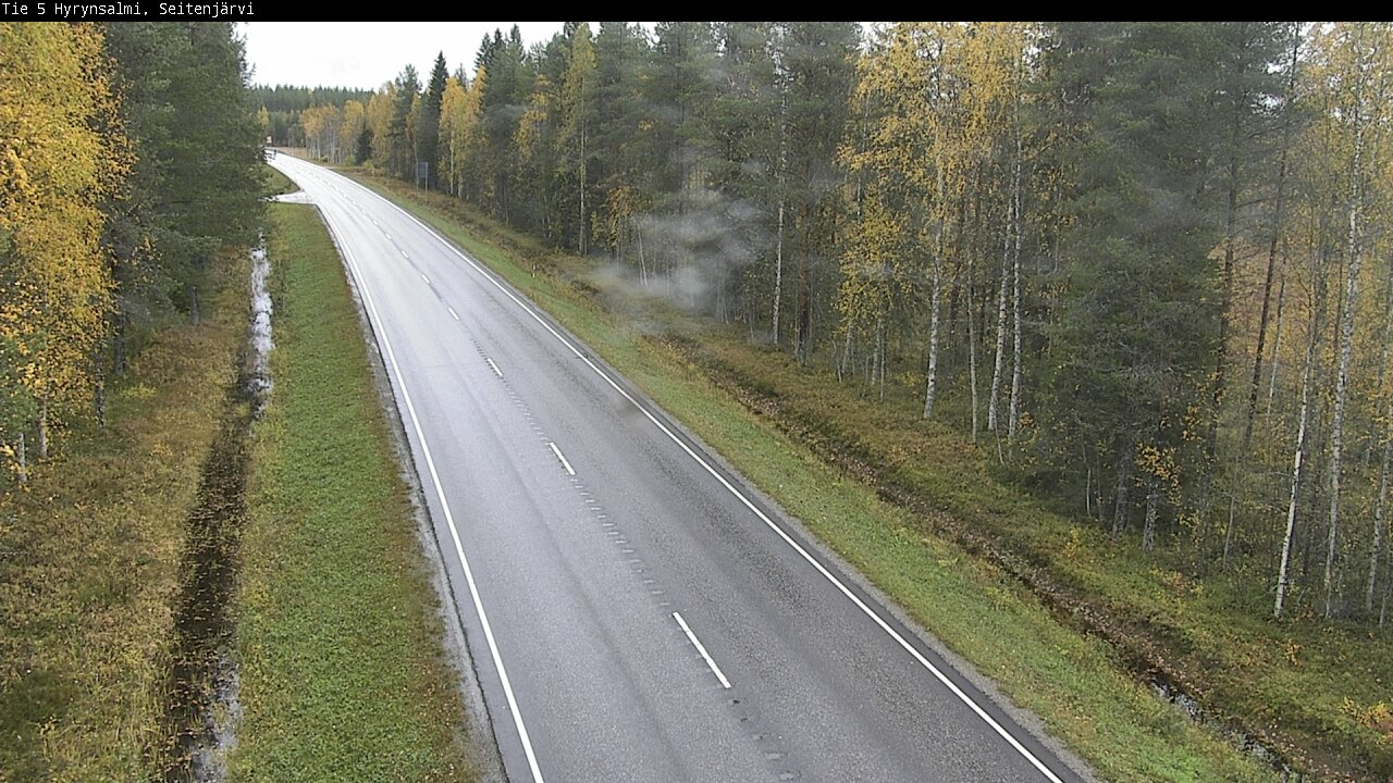 Kelikamerat Kuva Tie 5 Hyrynsalmi, Seitenjärvi, Hyrynsalmi, Kainuu
