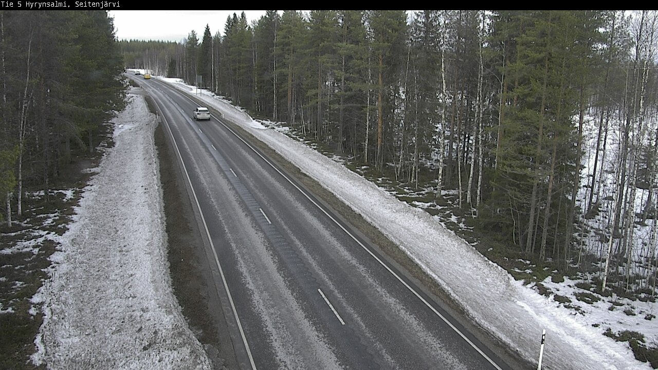 Kelikamerat Kuva Tie 5 Hyrynsalmi, Seitenjärvi, Hyrynsalmi, Kainuu